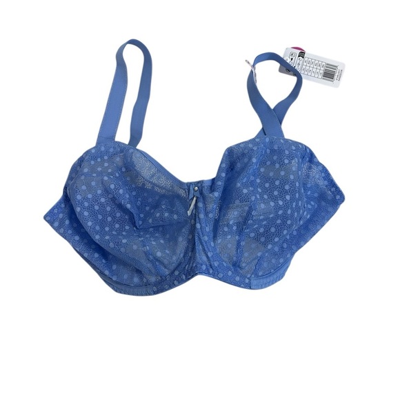 Freya Starlight Side Support Balcony Bra Blue Poseidon 28K NWT$60 - Picture 9 of 9
